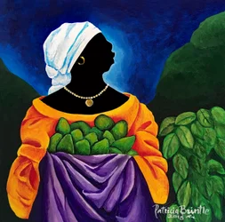 アボカドの豊富、2018（木材にアクリル）